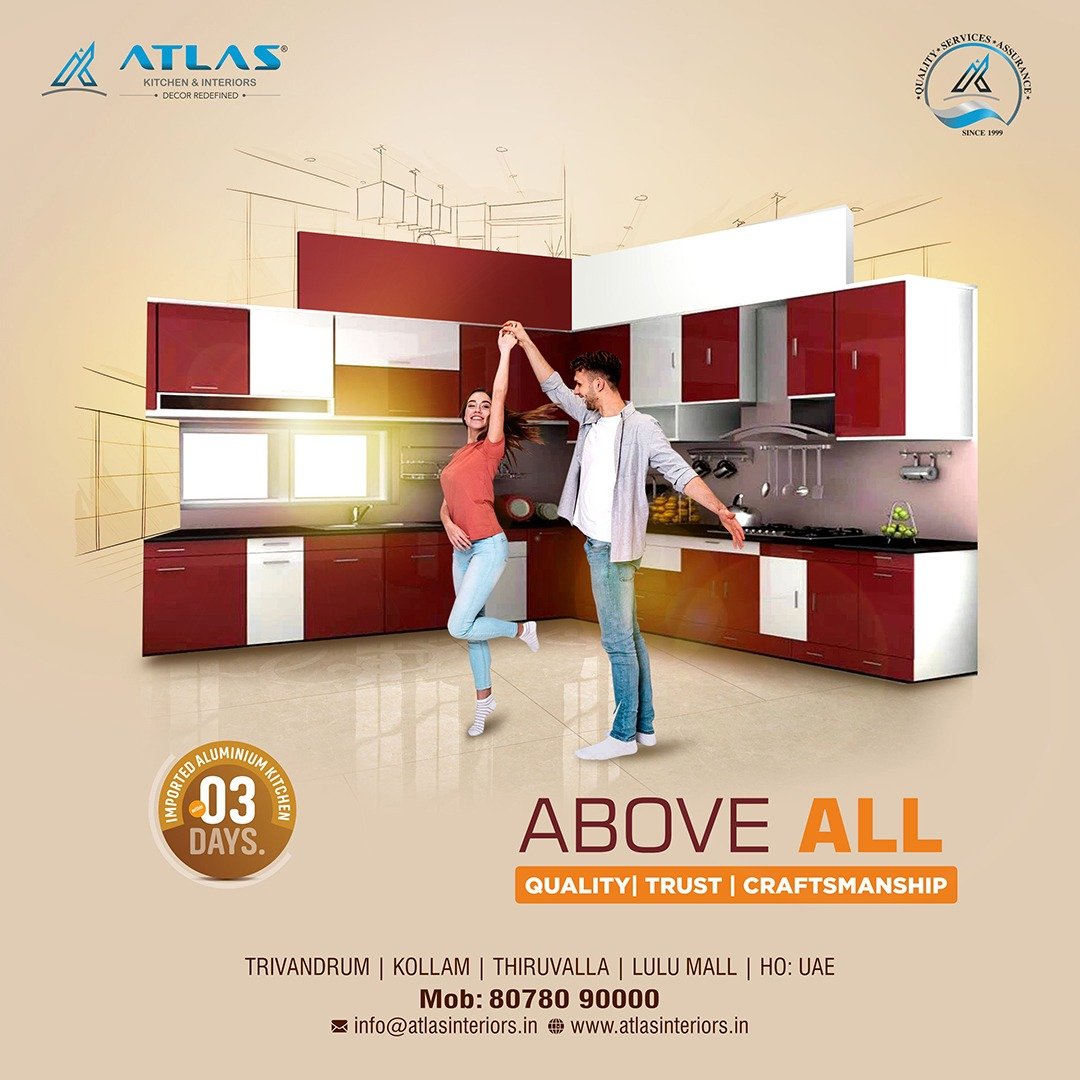 Atlas Offers You Personalized Kitchen Interiors