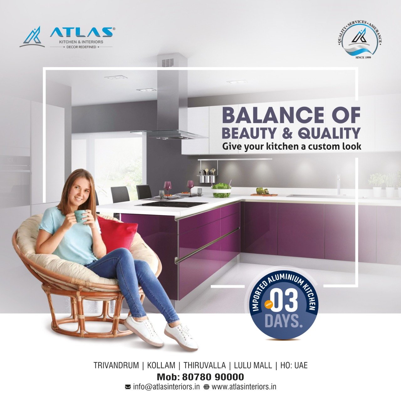 Transform and Revolutionize your Kitchen with Atlas Kitchen and Interior Experts.