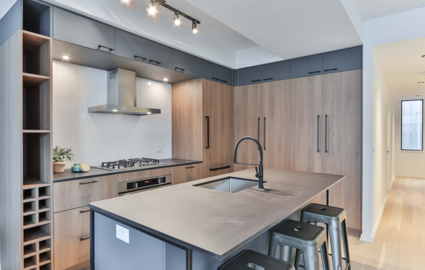 Aluminium kitchen cabinet vs wood difference