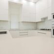 White Modular Kitchen Interiors